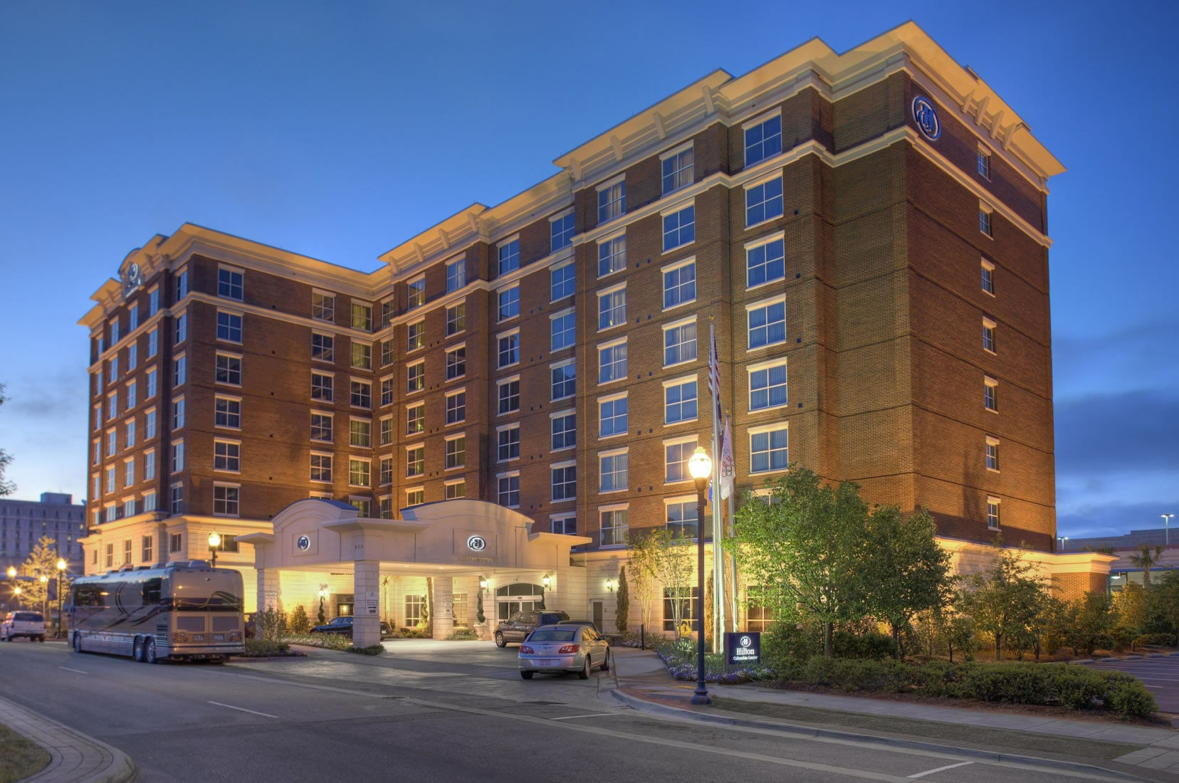Hilton Columbia Center Hotel Bagian luar foto